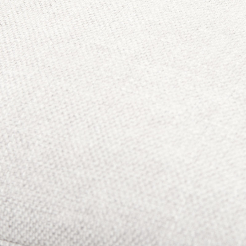 Housse de coussin Kamaili, Housse de coussin seulement - sans coussin, H 18 po x l 18 po, Crème