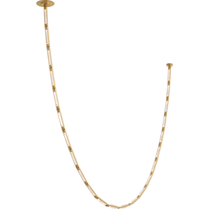 Catena 118 Chandelier, Hand Rubbed Antique Brass, 3000 Kelvins, Surface