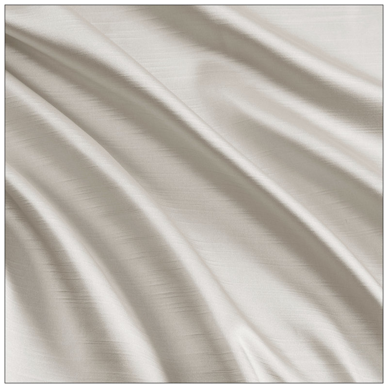 Picazo Single Curtain Panel, 52" W x 84" L, White