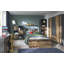 Dennett 3 Door Wardrobe of laminated chipboard 16 mm