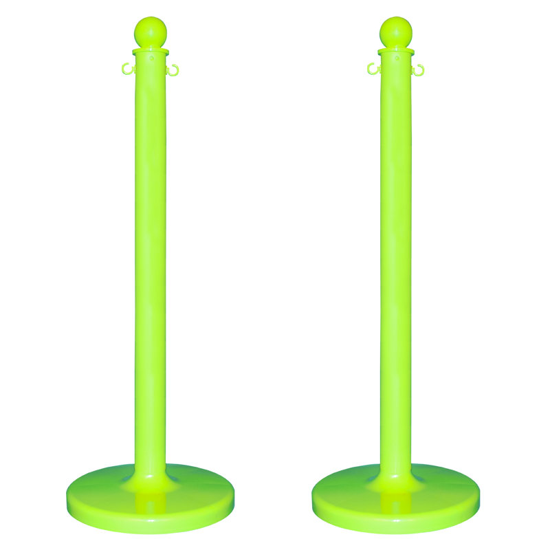 Poteau en stanchion, Vert
