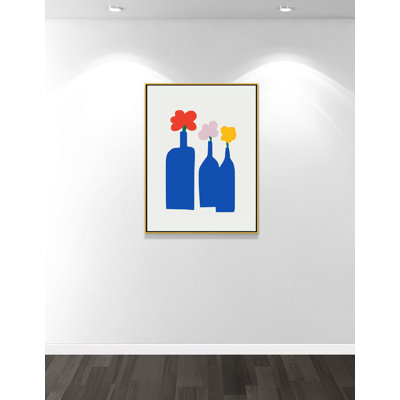 «Bold Blooms Trio Print» par Dean