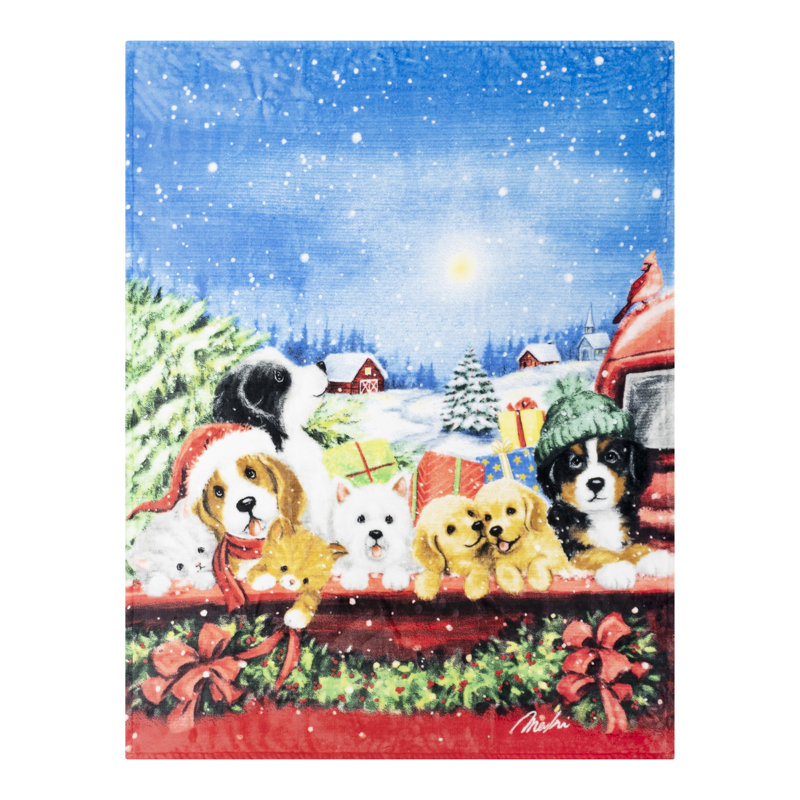 Jeté de Noël de qualité supérieure super doux, confortable et léger