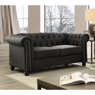 Cathirine 60'' Upholstered Loveseat