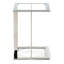 Tommen Glass Top Frame End Table-1849716962