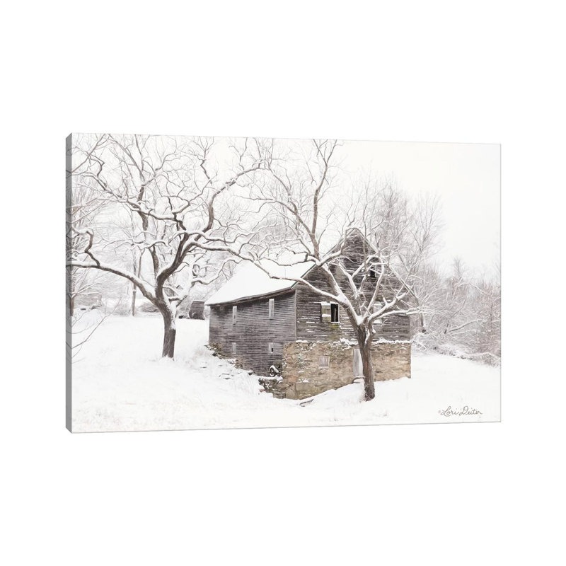 «Bare And Cold» par Lori Deiter - Photographie sur toile tendue, H 8 po x l 12 po x P 0,75 po