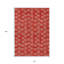Tapis intérieur / extérieur ivoire lavable géométrique 10 pi x 14 pi