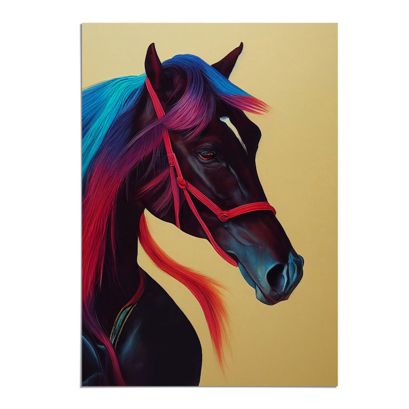 Bright Horse - Print, 59.4cm H x 42cm W, Paper, No Matte