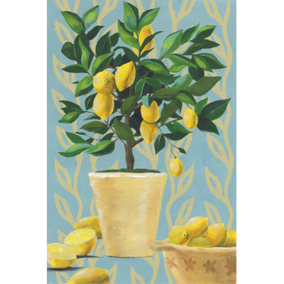 Opulent Citrus I by Grace Popp - Wrapped Canvas Print