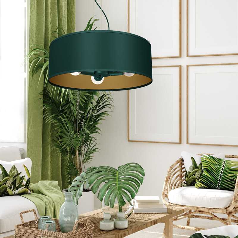 Delran 3 - Light Green Pendant