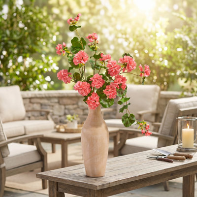 36" UV Summer Trailing Geranium Spray 