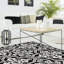 Tapis d'intérieur / extérieur noir Symonds-1419342451