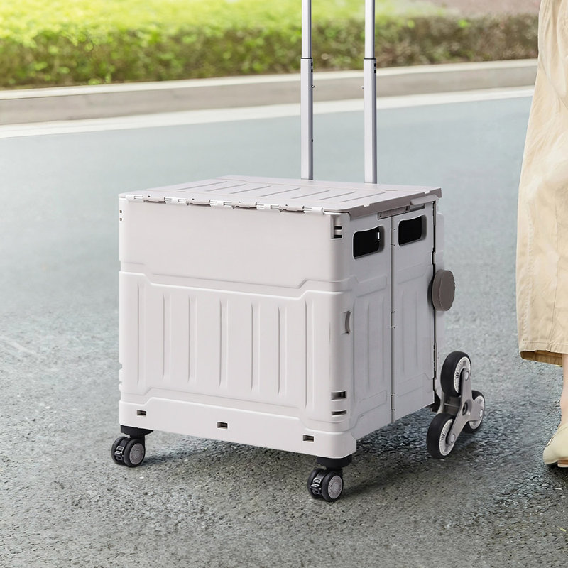 91.5cm H x 43.5cm W Utility Cart, White