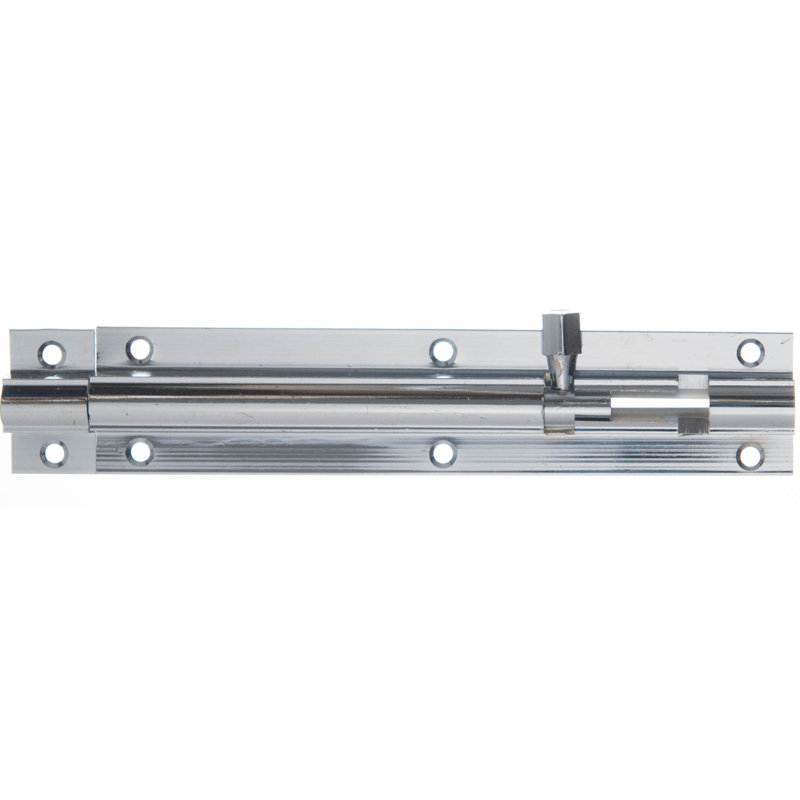 Kempner Straight Bolt, Satin Chrome