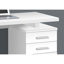 Bureau d'ordinateur, bureau personnel, ordinateur portable, installation à gauche, à droite, tiroirs de rangement, L 48 po, stratifié de travail, contemporain, moderne-1495162218