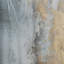 Damaa beige or bleu océan tempête V - rideau formes abstraites - velours obscurcissant - 1 panneau-2008946763
