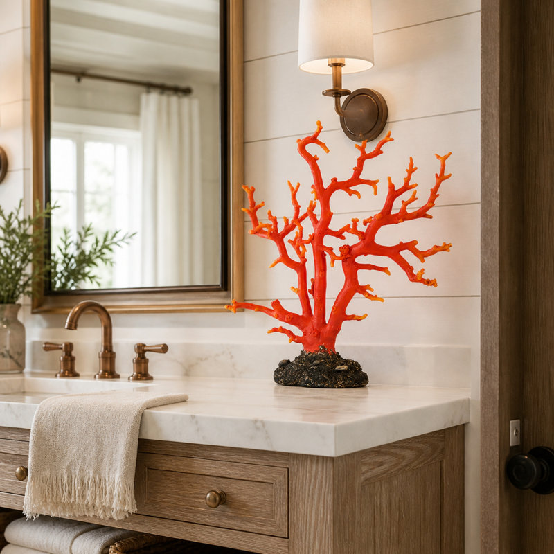 Decorative Coral, 20" H x 30" W x 5" D