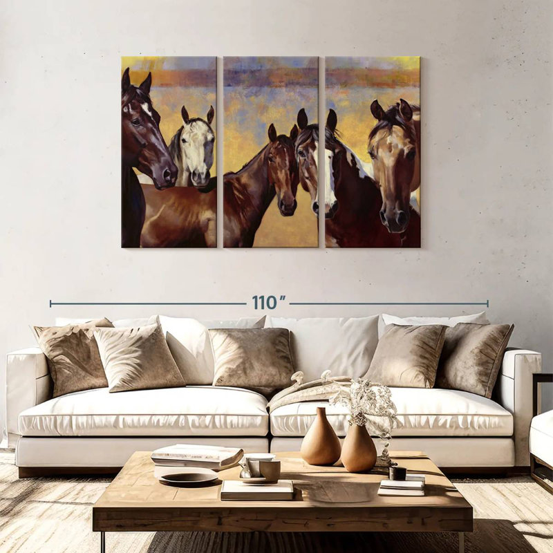Brampt The Boys, 48" H x 74" W