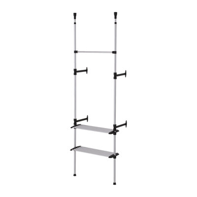 Porte-vêtements l 34 po Telescopic