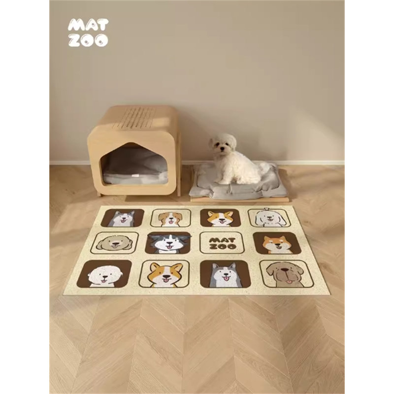 Tapis filtrant pour litière pour chat, H 0,3 po x l 23,62 po x P 15,74 po