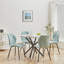 Miko 50cm H Velvet Upholstered Metal Side Chair-254413154