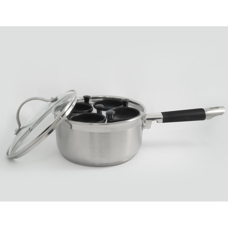 Cook Pro Non Stick Stainless Steel Egg Poacher