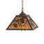 Luminaire suspendu géométrique 2 lumières simple Wynsum