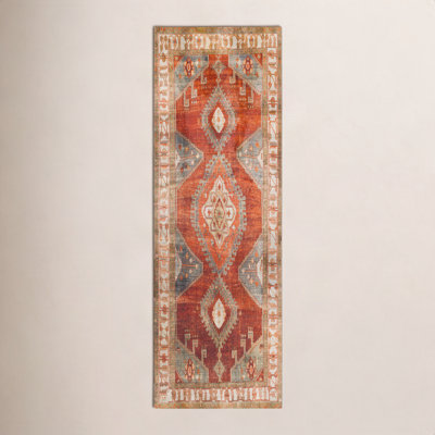 Mags Machine Washable Geometric Rug