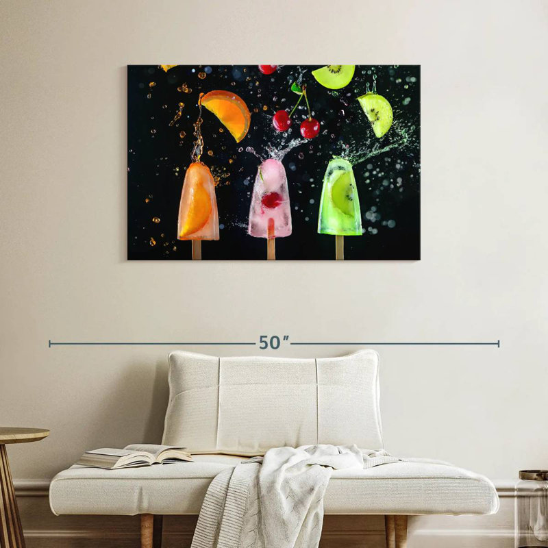 Yarlin Sweet Fruit Popsicles, 26" H x 39" W