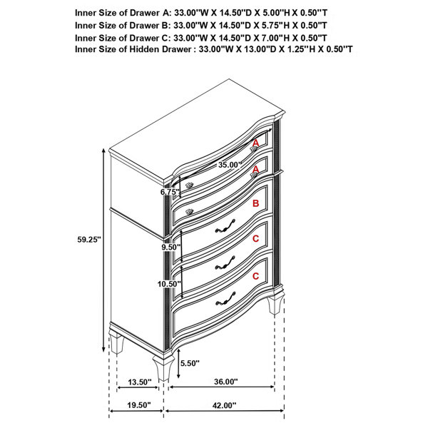 Dimensions du produit