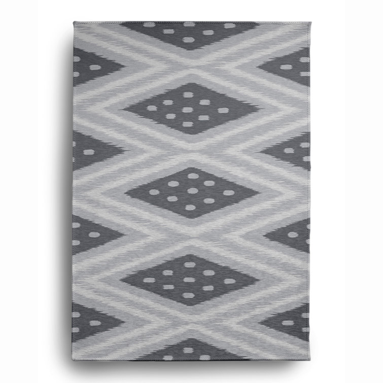 Chenille Geometric Indoor Rug