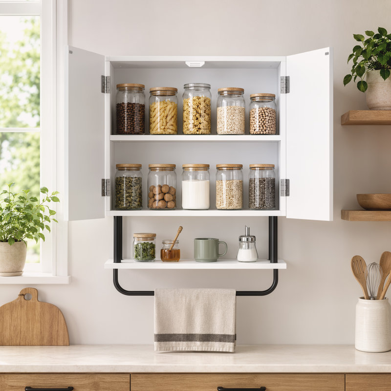 Wall Cabinet, White