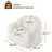 Faux Rabbit Fur Single Bean Bag Sofa with Arms-1594298269