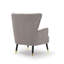 Upholstered With Footstool Wingback Chair-1474568199-1474568219
