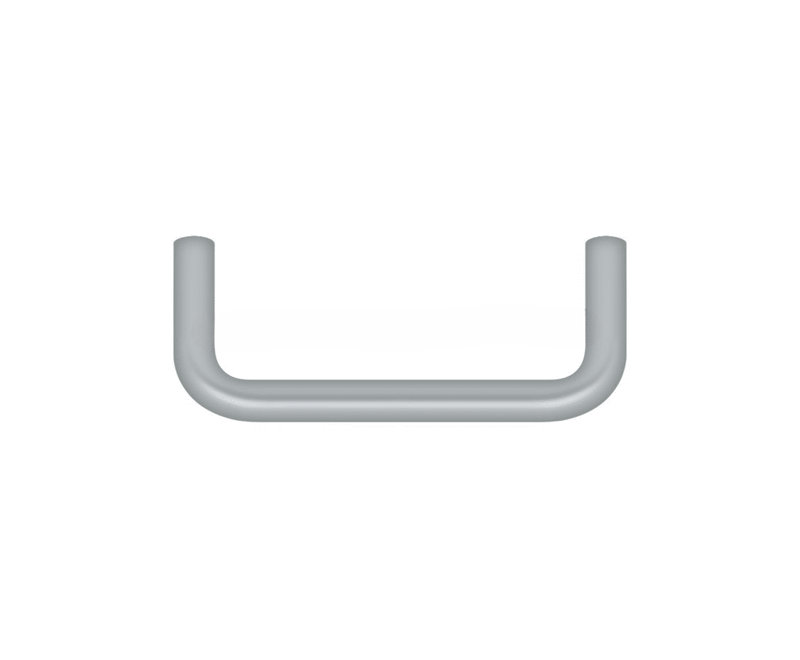 Arch Pull, 3", Brushed Chrome