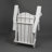 Hdpe Folding Adirondack Chair With Dual Cup Holder - Composite Adirondack Chair With Wood Texture-1641801435