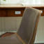 Ensemble de salle à manger 5 pièces, table à manger tréteaux et 4 chaises élégantes-1232758308