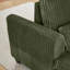 Causeuse avec accoudoirs carrés en velours côtelé Fluffy-1075707988