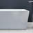 47'' x 27.5'' Freestanding Soaking Acrylic Bathtub