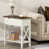 Brun / blanc antique