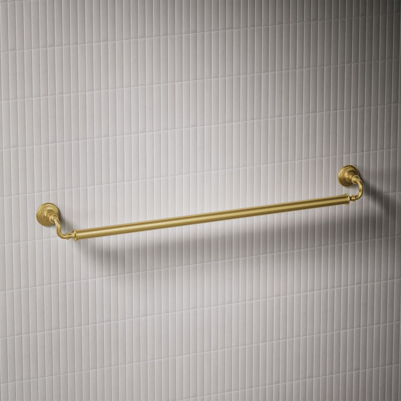 Kohler Artifacts Grab Bar, 42"W, Vibrant Brushed Modern Brass