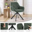 59cm Wide Upholstered Metal Dining Chairs-1793750031