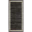 Hand-Knotted High-Quality Black and Gold Area Rug