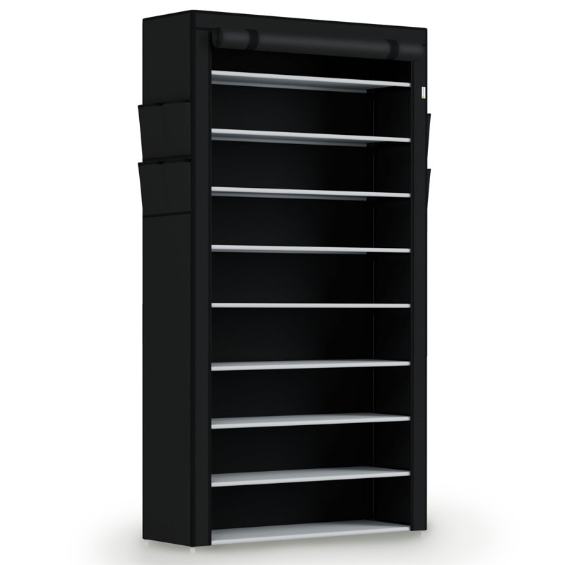 45 Pair Stackable Shoe Rack