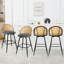 Augustinus Swivel Upholstered Counter & Bar Stool-1250701478-1250701472-1217763741