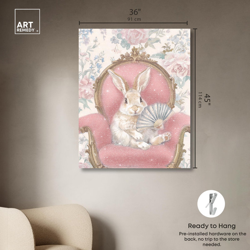 «An Aristobun Canvas» par Art Remedy, Toile tendue, H 45 po x l 36 po x P 1,5 po