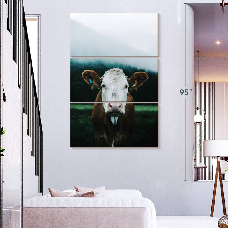Brampt Austrian Dairy Cow, 74" H x 48" W