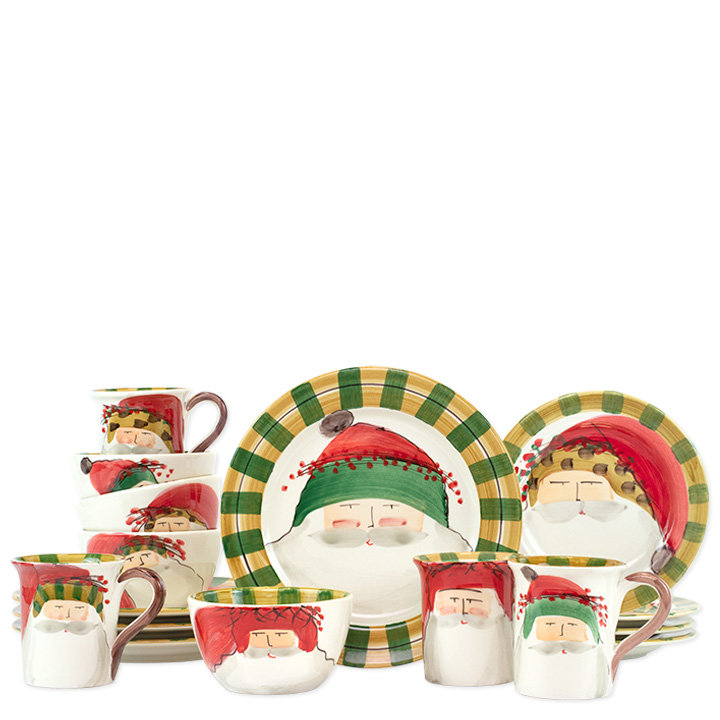Old St. Nick Earthenware Coffee Mug