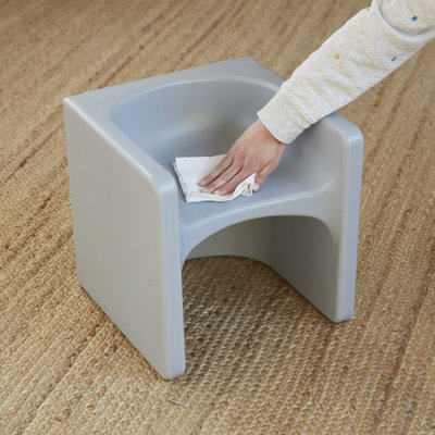 ECR4Kids Tri-Me 3-In-1 Cube Chair, Kids Furniture