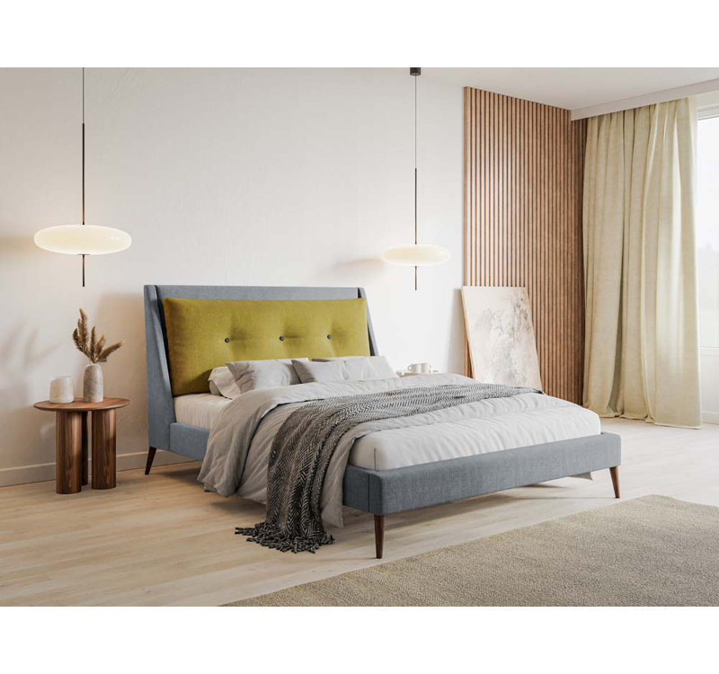 Mediouna Upholstered Bed